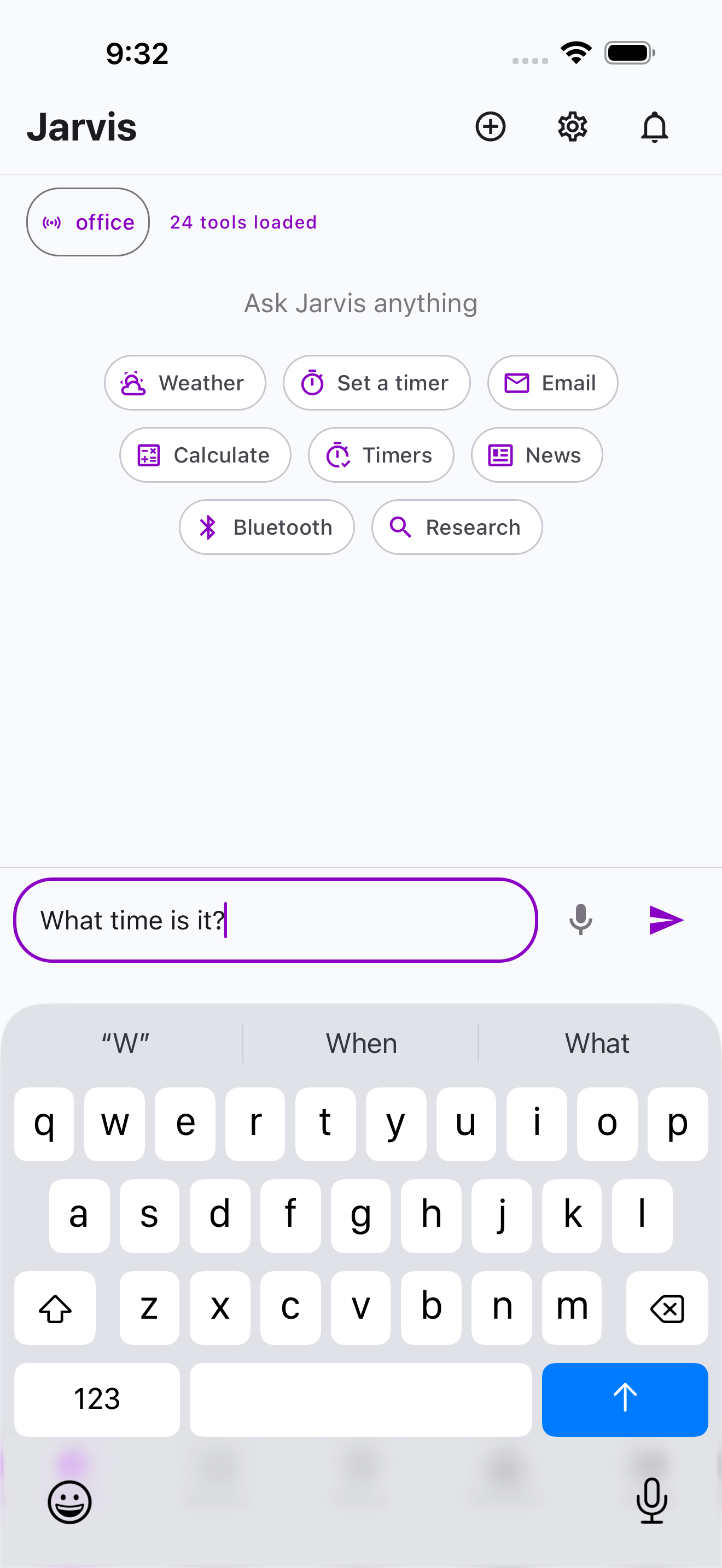 Text input